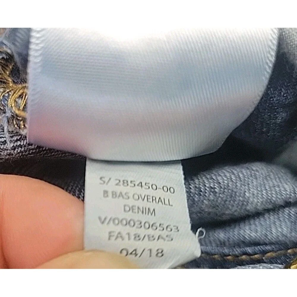 Old Navy 18-24 months Baby‎ Overalls Jeans Snap Button Legs Pockets Adjusts 2018